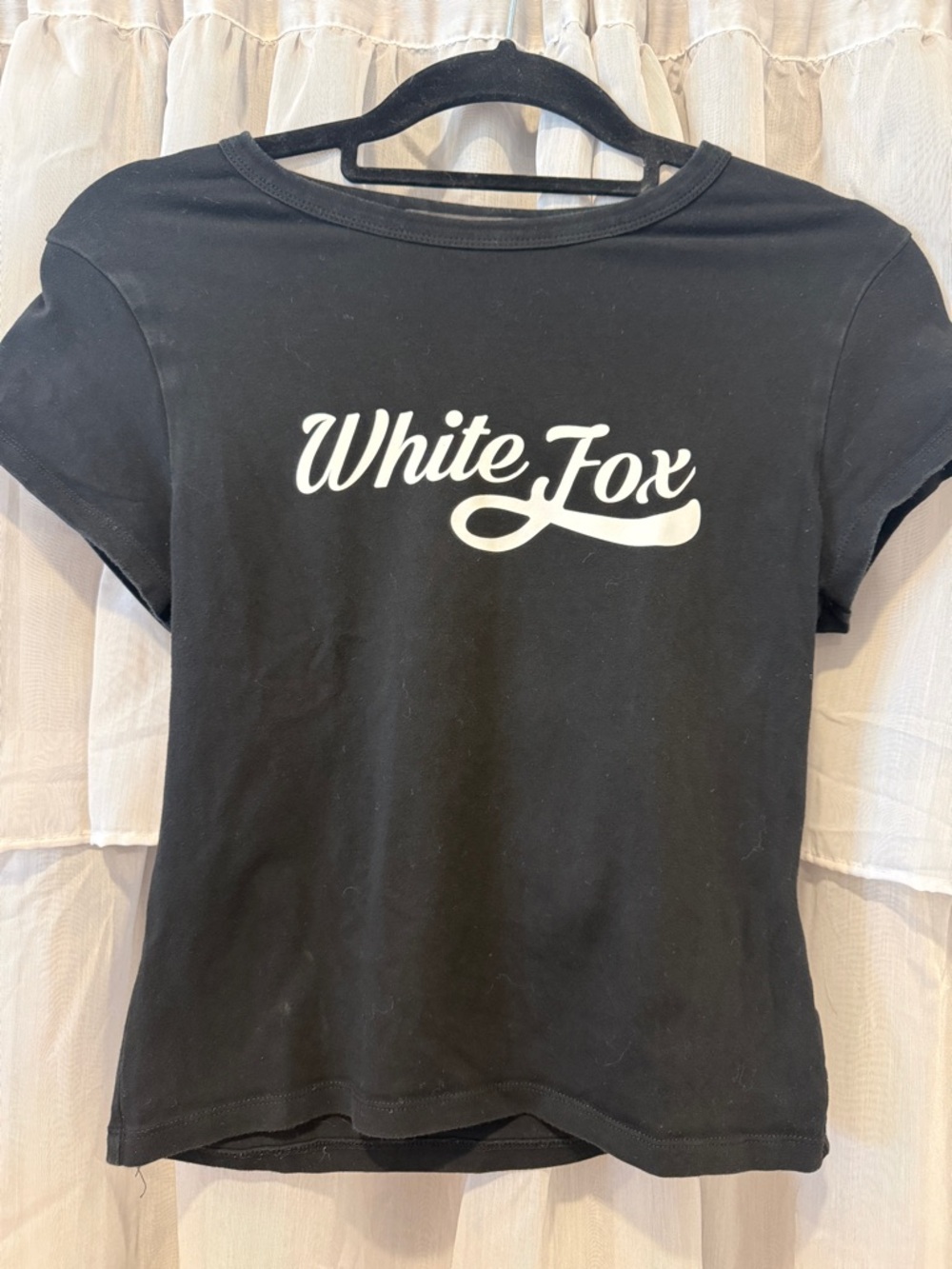 2 White Fox Tees - Women's Tops,